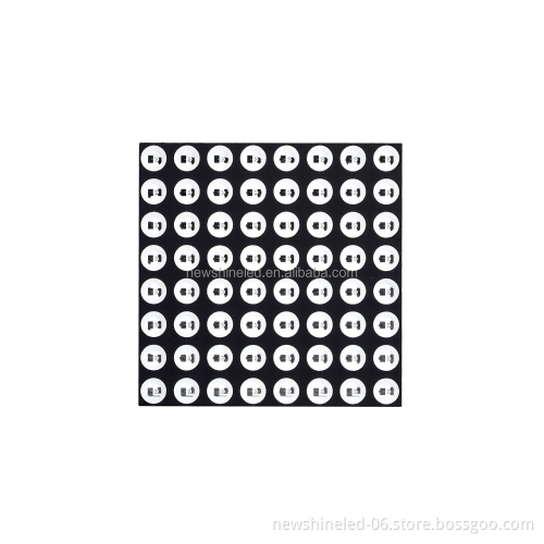 64x64mm DIP Through-Hole 16x16 Dot Matrix LED Display (Red/Green/Blue/Orange) for Indoor Advertising